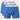 Drei blaue Baumwoll-Boxershorts für Herren von TTCHAM, bequem und täglich tragbar, mit schlichter, solider Farbe.