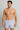 Blaue TTCHAM Home Shorts mit Nadelstreifen, bequemer Stoff und lockerer Passform, ideal für zuhause.
